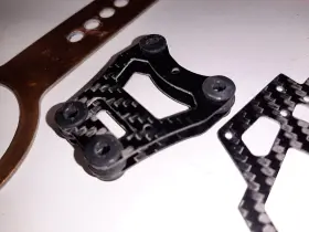 250-z-07 Walkera Runner 250 Advanced Camera Fixed Plate Carbon Fiber