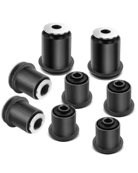 Bush030 Wayjun Control Arm Bushing Upper And Lower Front 8 Pcs Compatible With 2003-200