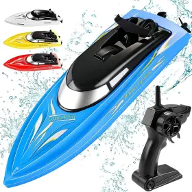 Rh701 Wemfg Rc Boat Remote Control Boats For Pools And Lakes 15km/... Fast Ship