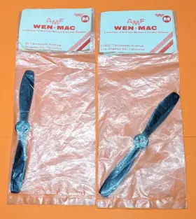 800-76 Wen Mac 2 Genuine Wen-mac Tru-pitch Nylon Prop 5 Inch - 3p Blade Propellors #800-76
