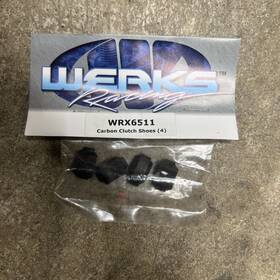 Werks Wrx6571 Rc Racing Pro Clutch Shoes Carbon 4
