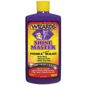 133-3376 Wizards Shine Master Polish And Breathable Sealant - 16 Oz No Wax Or Free Sili 133-3376 Wizards Shine Master Polish And Breathable Sealant - 16 Oz No Wax Or Free Sili