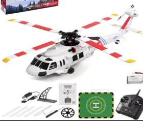 Uh-60 Wltoys K270 Black Hawk Rc Helicopter 4ch Brushless 6-axis Gyro Rtf