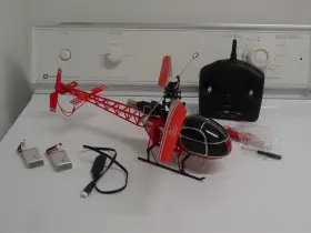 V915-a Wltoys Helicopter Mint Condition But Does Not Turn On