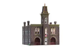 Br4934 Woodland Scenics 724771049340 N Built-up Firehouse