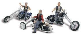 Woodland Scenics 724771053446 As5344 N Bad Boy Bikers
