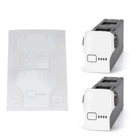 Dw-av2bt Wrapgrade Skin Stickers Compatible With Dji Avata 2 Two Batteries Racing Whi
