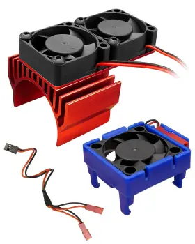 Ecfm0425 Wumzij Vxl-3s Esc Cooling Fan And Motor Dual Set Compatible With Tra