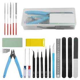 Xingyheng Xlx-1230 25pcs Model Basic Tools Craft Set For Gundam Kit With Plastic Box