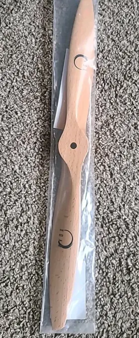 Xoar 667300616081 Pj Seris Rc Model Airplane Plane Propeller 16x8 Inch Prop Gas Wood Beechwood