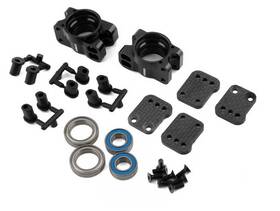 Xray 581703509127 Xb8 Xt8 Aluminum Rear Uprights 2 Multi-adjustable Xra350908