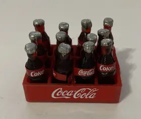 Xs-56729 Xtra Speed 1/10 Plastic Coke Pack Garage Scale Accessory #xs-56729