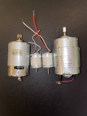Yamaha Jc-00427 Lot Of 4 Silver Rc Model Motors Jc-00126 Gmb-d-3130
