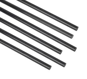 Yfyic Cr3-2.5 Carbon Fiber Rod 300mmx 1.0mm 1.5mm 2.0mm 2.5mm 3.0mm 3.5mm 4.0mm 5.0mm 6.0mm