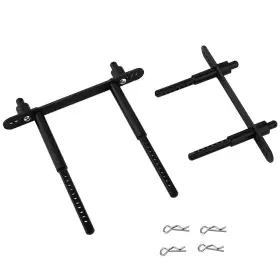 Scx10-2d036 Yhx Front And Rear Body Mount Shell Post Set For 1/10 Rc Crawler Car Scx10 Ii 90046