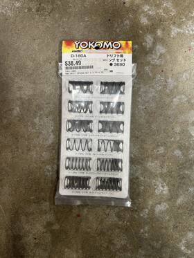 Yokomo Yokd180 Rwd Drift Spring Set 6 2 Front 4 Rear Yokd-180a