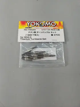 Yokrdtbs20 Yokomo Rd2.0 Titanium Turnbuckle Set Rd-tbs20 New Sealed