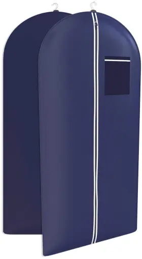 Your Bags Garmentum 632030539917 Navy Suit Garment Travel - Id Tag Window Heavy Duty Lightweight 48 Inch Your Bags Garmentum 632030539917 Navy Suit Garment Travel - Id Tag Window Heavy Duty Lightweight 48 Inch