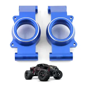 Nldz-trax-5004 Youuz Axle Block Rear Upgraded Parts Aluminum Metal For 1/5 Traxxas X-maxx
