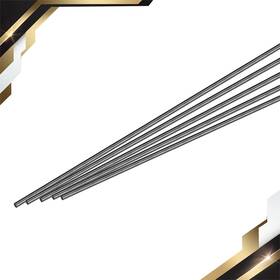 Zaplyte 669739767686 5 Pcs Carbon Fiber Rod 2.5mm X 300mm For Rc Plane Diy Wing Tube Quadcopter Arm