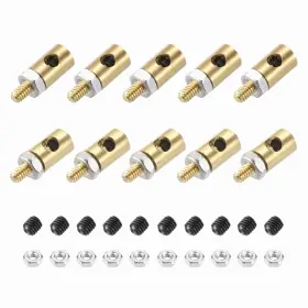 Zaplyte 679209182567 Linkage Stoppers Connecting Servo Arm With Nut And Screw D4x2.1mm D4x2.5mm 10 Pcs