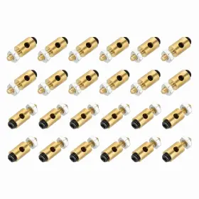 Zaplyte 686130444657 24 Pcs Linkage Stoppers Connecting Servo Arm D4x1.8mm With Nut And Screw