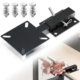 Hmvp-001 Zelvoro Hitch Vise Mount For Truck Trailer Receiver And Bench Table M