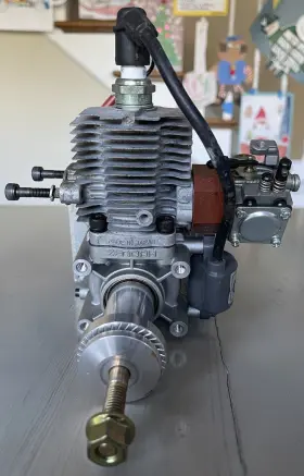 G230pu Zenoah Engine Gas Rc With Bennett Muffler And Motor Mount