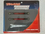 Traxxas TRA3643R Aluminum 49MM Camber Link Turnbuckle Red New!!. Price: $34.95.