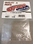 Nlb Ofna Racing E-clips 3MM Mpn# 90021 New. Price: $12.00.