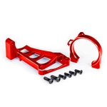 Traxxas 10261-RED Front & Rear Aluminum Motor Mounts For Maxx New. Price: $39.95.