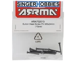 Arrma ARA702013 Button Head Screw Pin M3X24MM (10PCS) Hh New. Price: $9.75.
