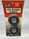Vtg Du-bro 275T 2-.75 Diameter Treaded Low Bounce Wheel (2-PACK) Rc Airplane New. Price: $20.00.