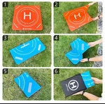 Reflective Drone Landing Double Sided Fast-fold Helipad Fpv Tosky W/ Case D6 New. Price: $10.00.