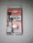 Great Planes. GPMQ4279. 1-1/4" 1/8" Adjustable Axle New. Price: $9.00.