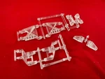 Team Associated RC10CC Clear Front + Rear Suspension Mounts A-arms New. Price: $19.09.