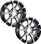 Ecustomrim 2-PACK Aluminum Trailer Rims Wheels 5 Lug 13 Inch Avalanche V-spoke/b New. Price: $309.20.