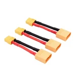 3PCS XT90 XT60 Female Connector Converter Adaptor With 12AWG 1.96INCH... New. Price: $15.87.