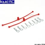 Du-bro 2248 Silver Body Clips 25.4MM Long 1.3MM Wire (6) New. Price: $9.88.