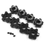 Yeah Racing TRMA-001BK Aluminum 7075 17MM Wheel Hex Set Black : Traxxas Maxx New. Price: $21.99.
