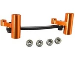 Hot Racing DMD48G03 Steering Bellcrank Alum Carbon Fiber Bx/mt New. Price: $18.00.
