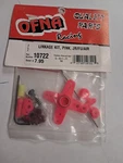 Ofna Racing Linkage Kit, Pink & Red, Jr/fu/air No. 10722 New. Price: $30.00.