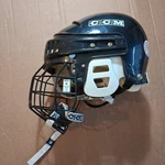 Ccm Z262.2-M90B-FM10 Jr Type SM-15 Black Hockey Helmet Full Cage Pre-owned. Price: $25.00.