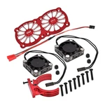 Gpm Alum 7075-T6 Motor Heatsink W/cooling Fan & Adjustable Mount Red 1/5 Kraton New. Price: $39.90.