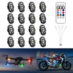 16PCS Wireless Led Strobe Lights 8 Colors Usb Rechargeable Anti-collision Waning New. Price: $36.20.