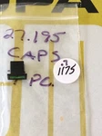 Futaba 27.195/CH4 Crystal Transmitter Caps Used-usa Shipped. Price: $5.00.