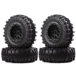 4PCS 1/24 Beadlock Wheels Hubs Rims Tires For Axial SCX24 90081 Crawler Car New. Price: $14.28.