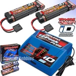 Traxxas Ez-peak Plus Id Charger 2970 And (2) 2923X 8.4V 3000MAH Nimh Batterys New. Price: $149.95.