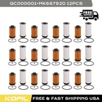 12* For Mitsubishi Fuso Canter Oil And Fuel Filter Kit QC000001 MK667920 PF46076 New. Price: $107.00.
