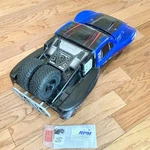 Traxxas Slash Custom Body & Spare Tire Carrier - Used, Rpm, Led Light Pods. Price: $79.00.
